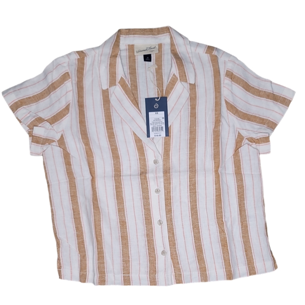 Striped Button Up